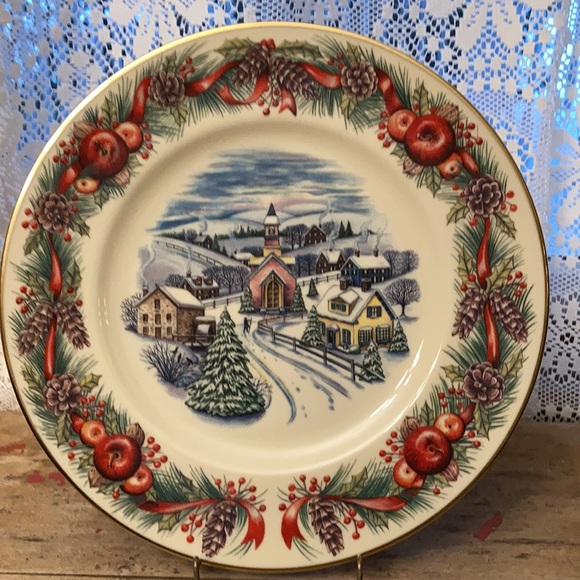 2000 Lenox collector plate NWT in original box -Villages Around the World . - Picture 2 of 5